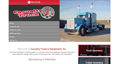 Desktop Screenshot of casualtytruck.com